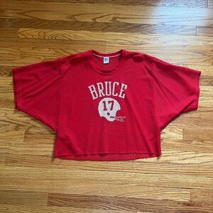 Russell Athletic Red Mesh Jersey